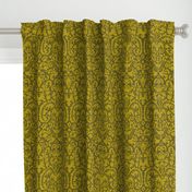 Anna Jacquard green/gold