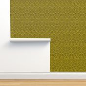 Anna Jacquard green/gold