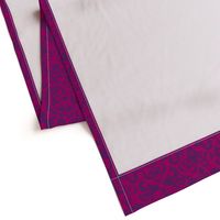 Anna Jacquard raspberry/plum