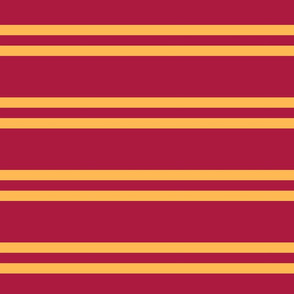 Red and Gold Spirit Stripes
