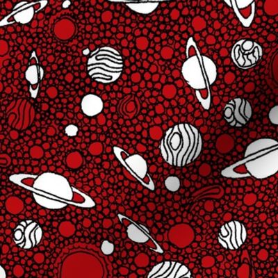 Planet Doodle - Red