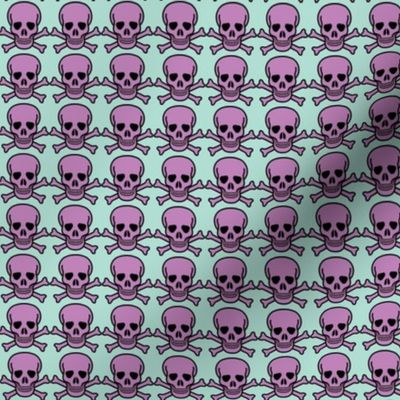 Skulls Purple