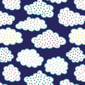 Polka Dot Clouds (March)
