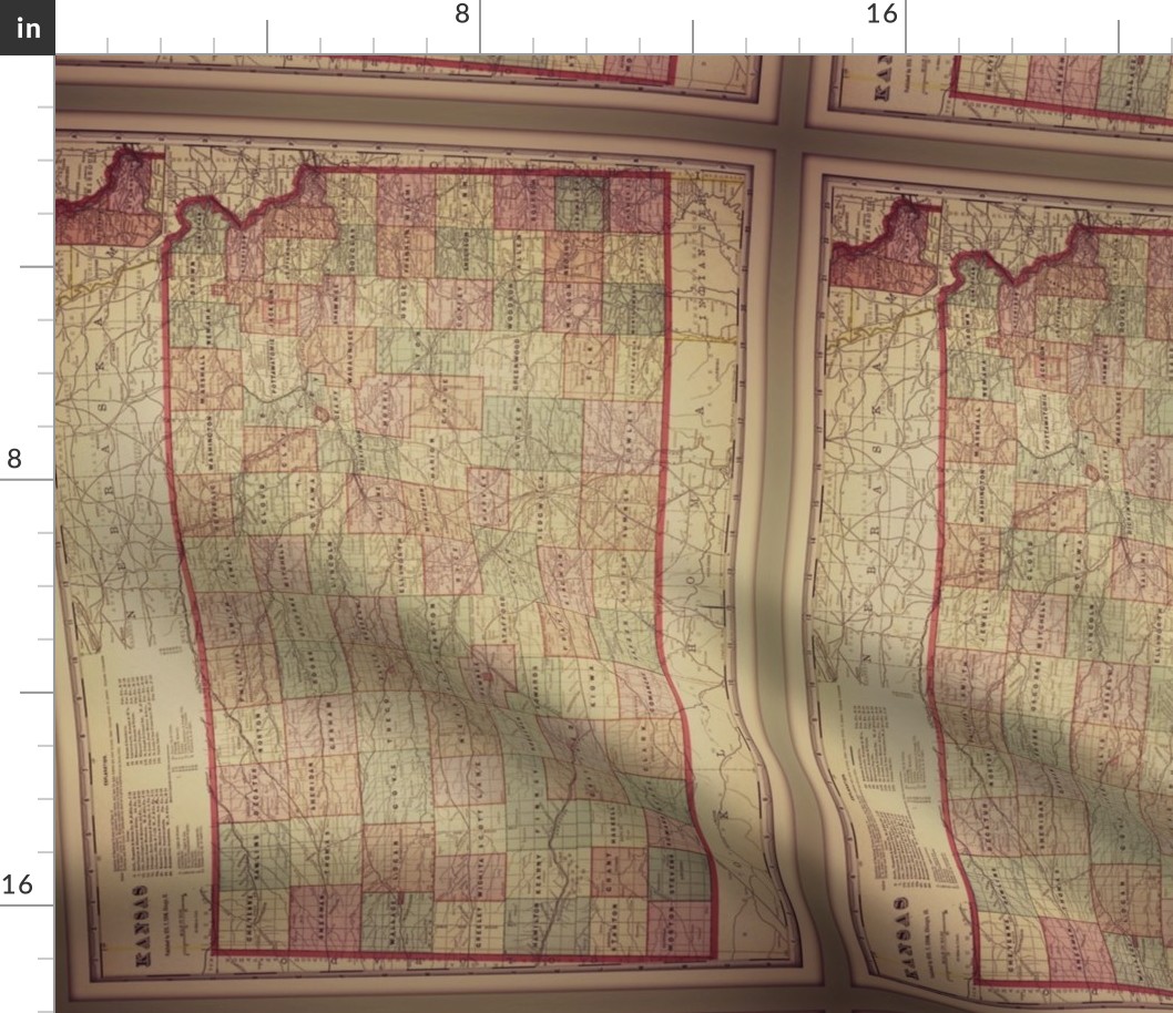 kansas map, small (FQ)