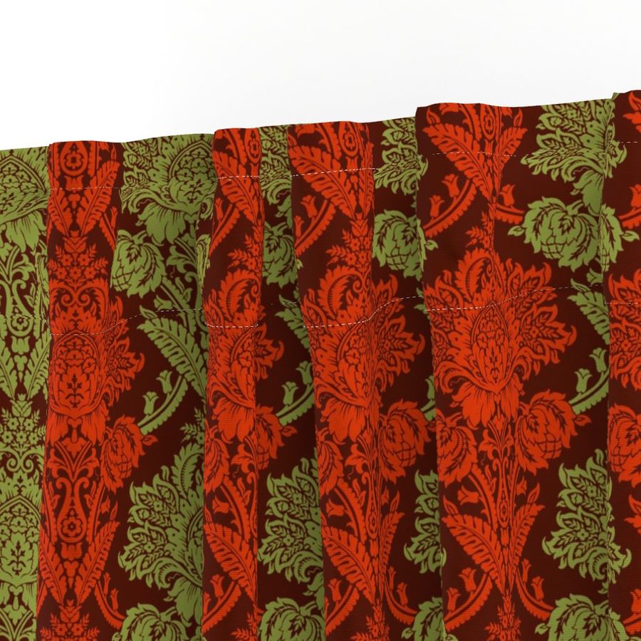 Rococo Damask 3d