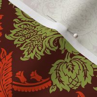 Rococo Damask 3d