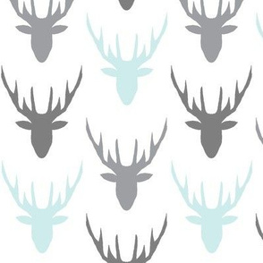 deers grey blue