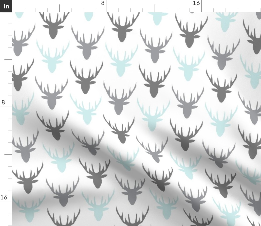 deers grey blue