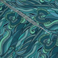 Abstract Ocean Waves