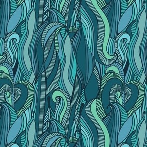 Abstract Ocean Waves