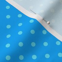 Blue on Blue Polka Dot