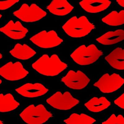 lips // lipstick fashion beauty makeup love valentines red girly print