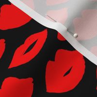 lips // lipstick fashion beauty makeup love valentines red girly print