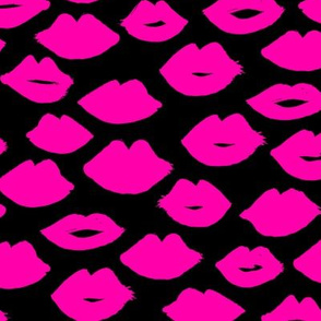 lips // beauty makeup lipstick kiss kisses fashion print