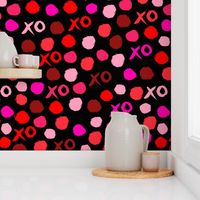 XOXO // Pinks valentines red pink love heart