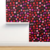 XOXO // Pinks valentines red pink love heart