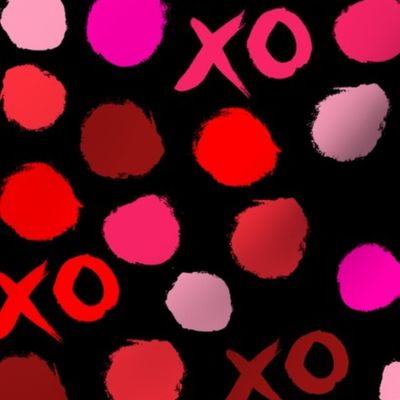 XOXO // Pinks valentines red pink love heart