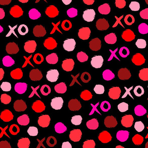 XOXO // Pinks valentines red pink love heart