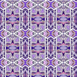 Gothic Geometric (purple)