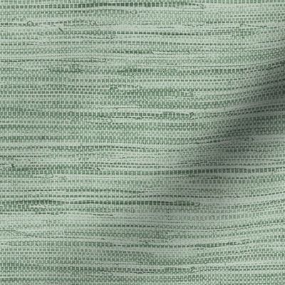 Grasscloth Fabric and Wallpaper in Coastal Green