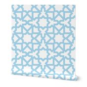 Marrakesch xxl white-turquoise