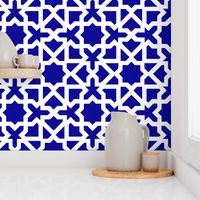 Marrakesch xl blue-white