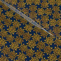 GOLDEN_LAPIS-DAMASK