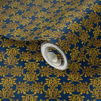 GOLDEN_LAPIS-DAMASK