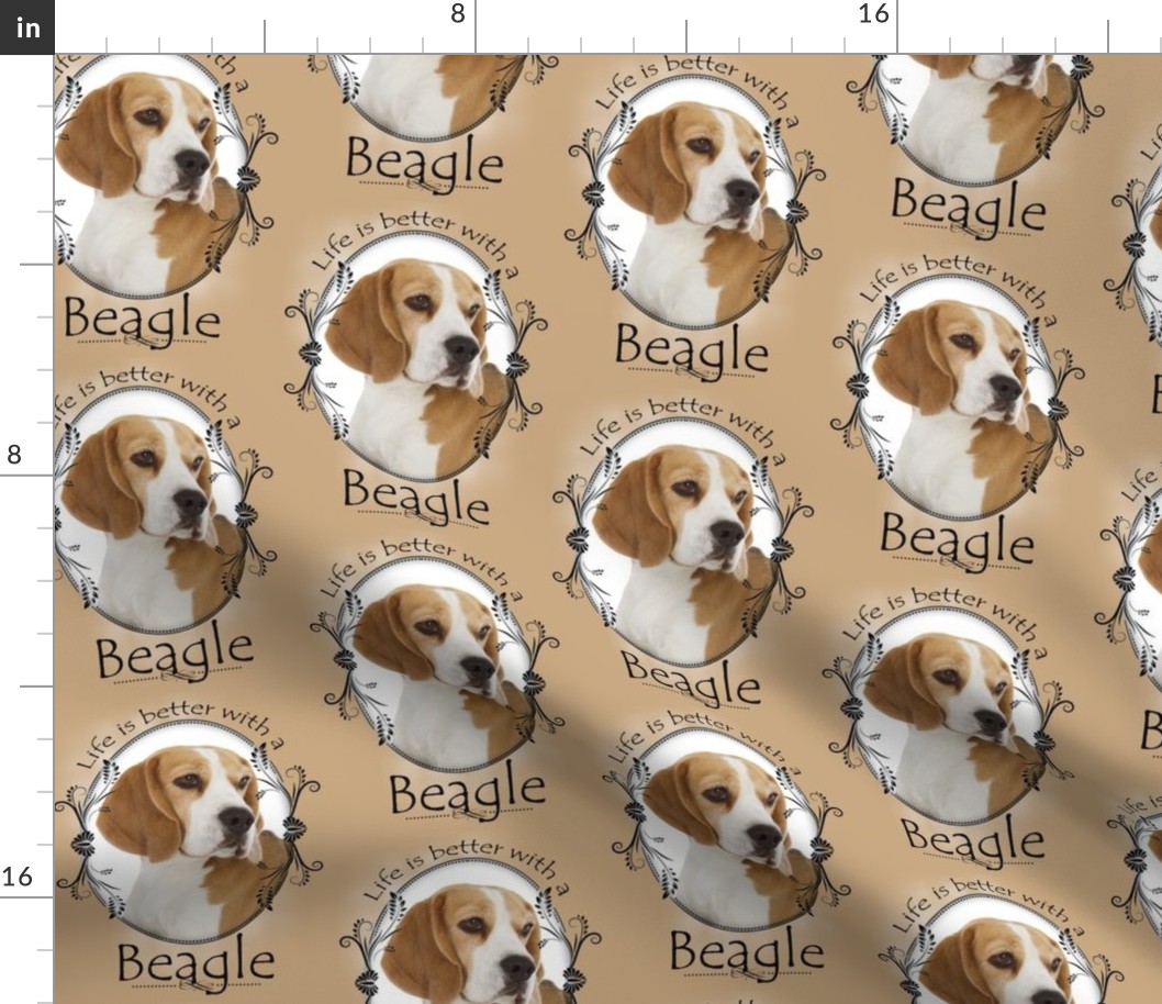 Life's Better Beagle