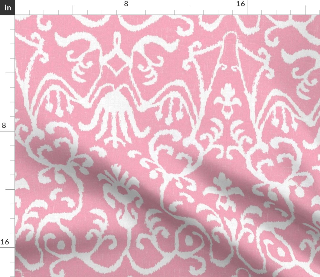 Lucette Ikat in Pink 