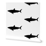 Black Shark -  monochrome Summer - Ocean
