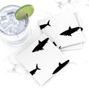 Black Shark -  monochrome Summer - Ocean