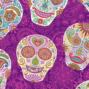 Señor Skully_purple