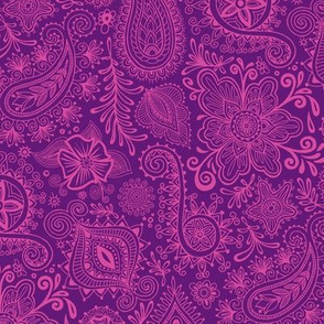 Cosmic Henna_Purple