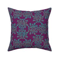 FLAMING_TEAL_purple-DAMASK_lg