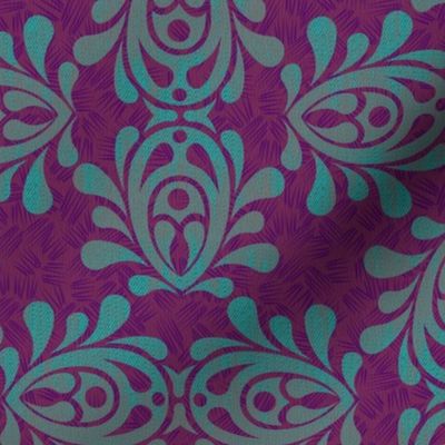 FLAMING_TEAL_purple-DAMASK_lg