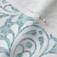 teal ice DAMASK lg