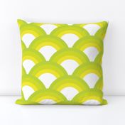 Lori in Lime and White | 24" Repeat