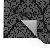 Spooky Damask - Black