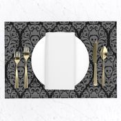 Spooky Damask - Black