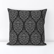 Spooky Damask - Black