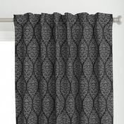 Spooky Damask - Black