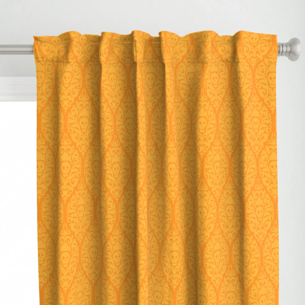 Spooky Damask - Orange