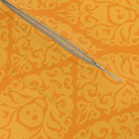 Spooky Damask - Orange