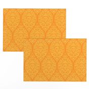 Spooky Damask - Orange