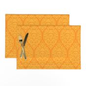 Spooky Damask - Orange