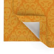 Spooky Damask - Orange