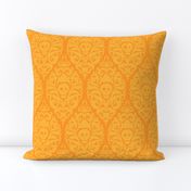 Spooky Damask - Orange