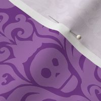 Spooky Damask - Purple