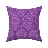 Spooky Damask - Purple